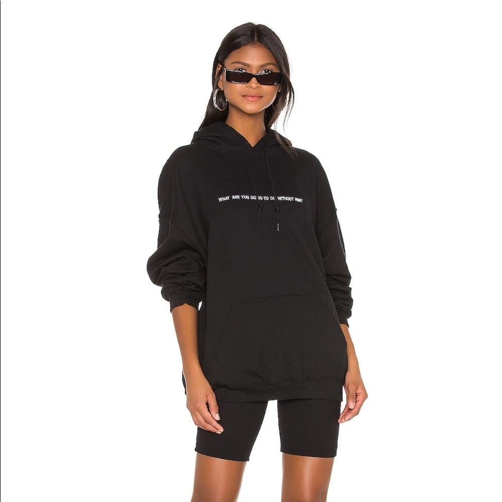 Boys Lie black hoodie brand new